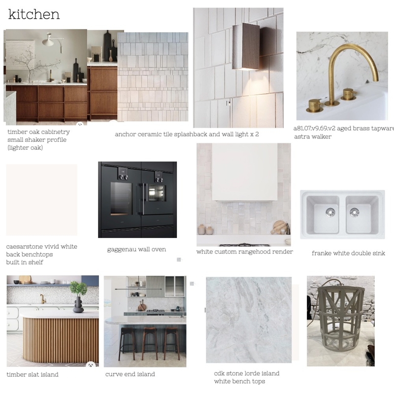 kitchen Mood Board by RACHELCARLAND on Style Sourcebook