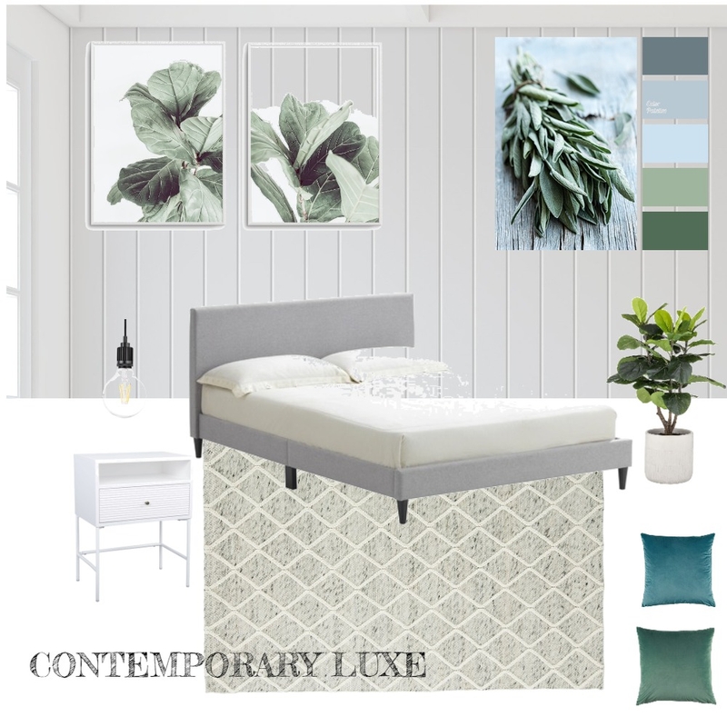 Bernies bedroom Mood Board by Vanilla Bean Styling on Style Sourcebook