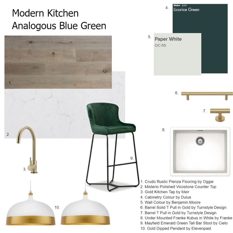 Kitchen Mood Board by NadiaHodgins on Style Sourcebook