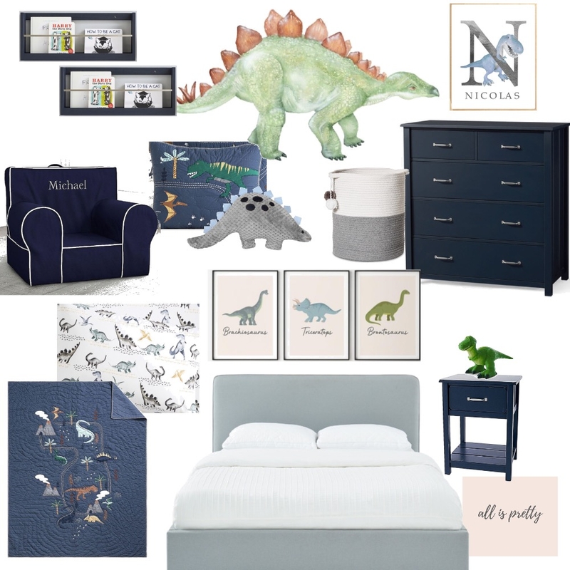 Michael’s bedroom Mood Board by Kristina on Style Sourcebook