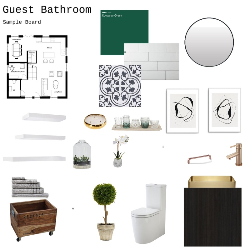 Bathroom - 9 Mood Board by CarlaKM on Style Sourcebook