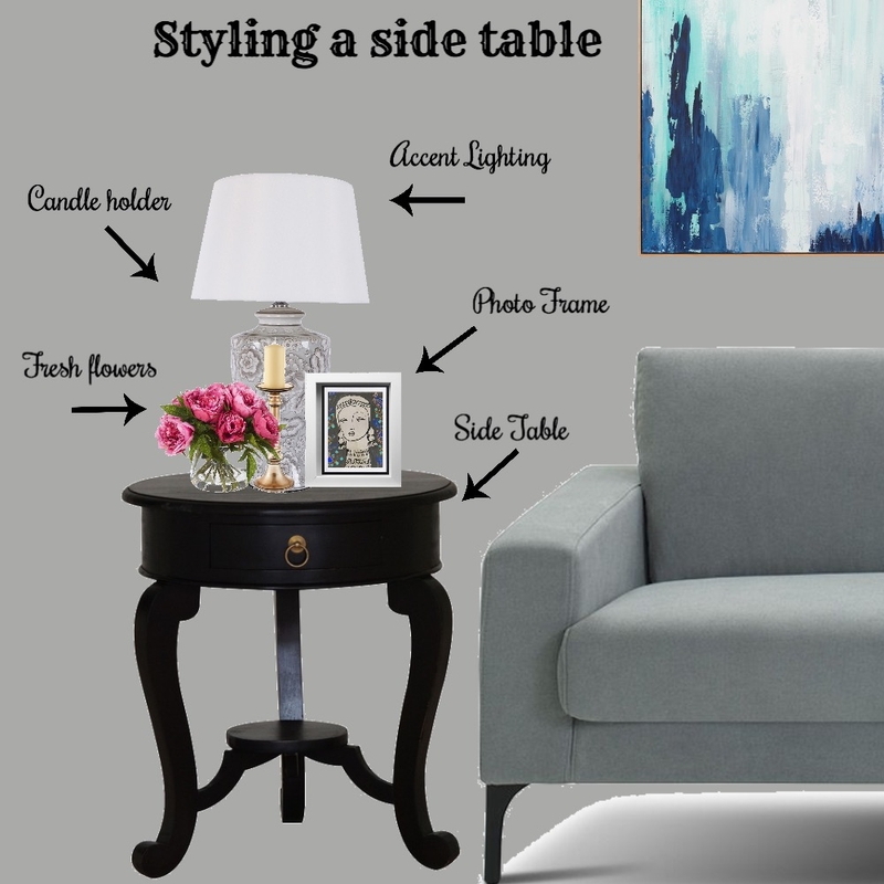 side table decor Mood Board by Neha on Style Sourcebook