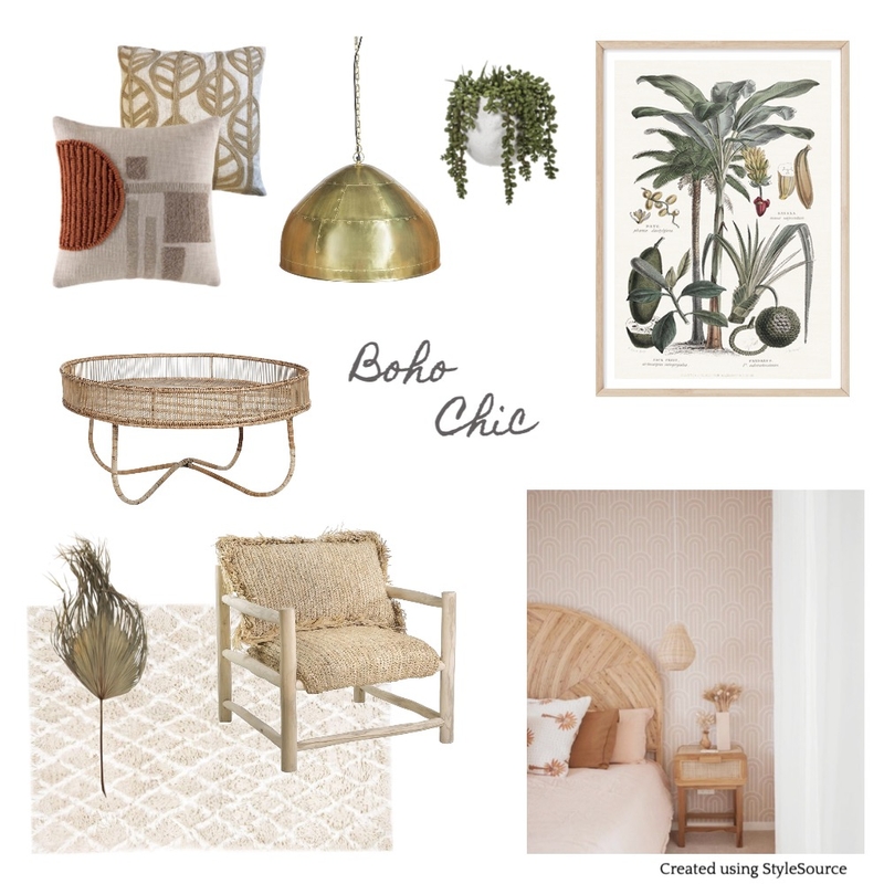 Boho chic Mood Board by Ceilidh on Style Sourcebook