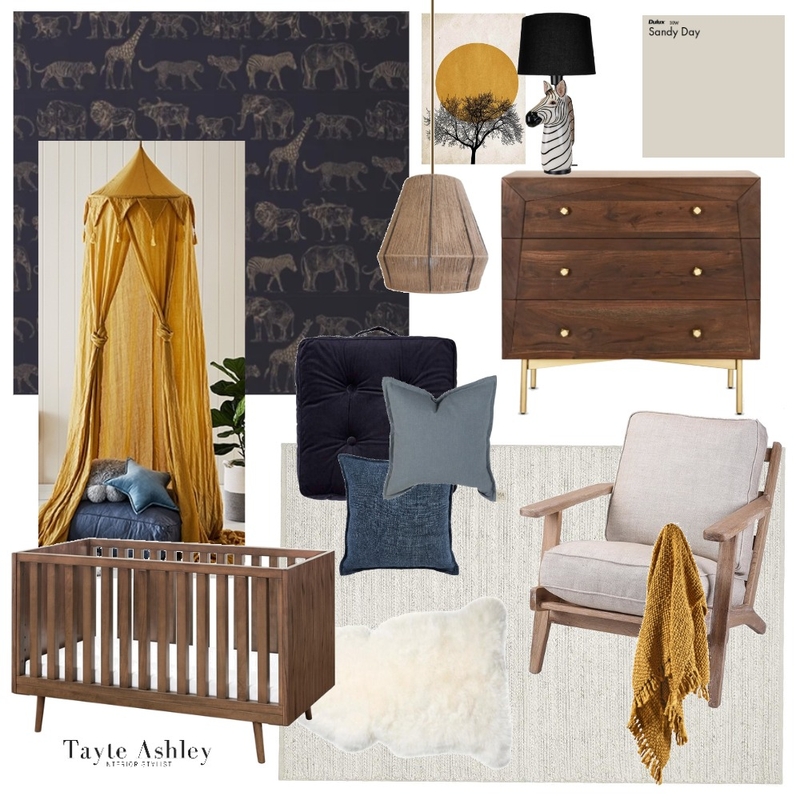 Nursery Mood Board by Tayte Ashley on Style Sourcebook