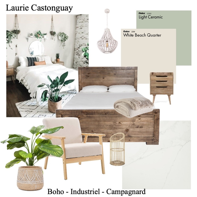 Chambre boho Mood Board by Laurie Castonguay on Style Sourcebook