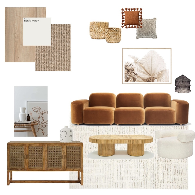 Warm Lounge Mood Board by megviljoen on Style Sourcebook