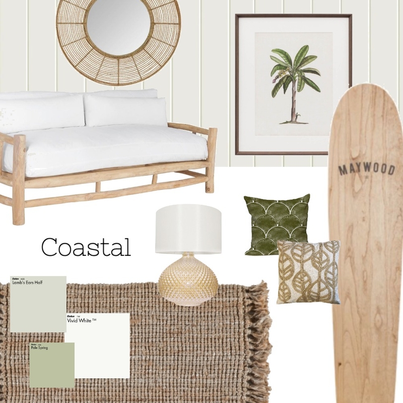 Australian Coastal Mood Board by Hosie Interiors on Style Sourcebook
