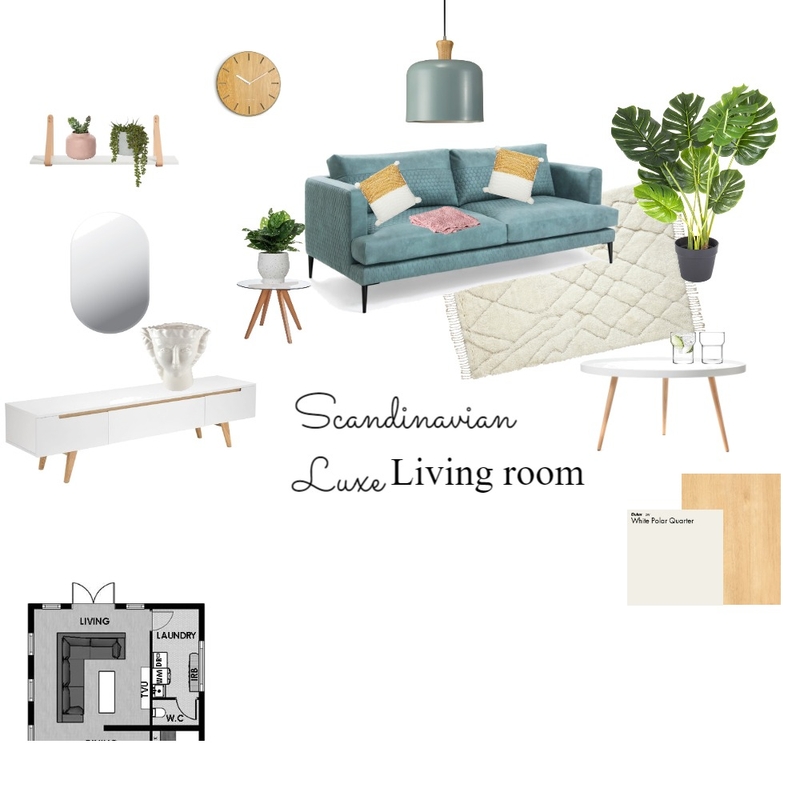 Scandi Living Room Mood Board by Jasonyarz on Style Sourcebook