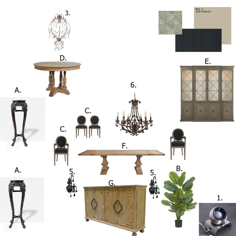 Dining Room Mood Board by FobbsInteriors on Style Sourcebook