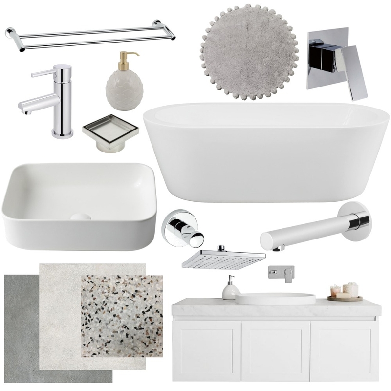 Bathroom Inspiration Mood Board by ameliaghebe on Style Sourcebook