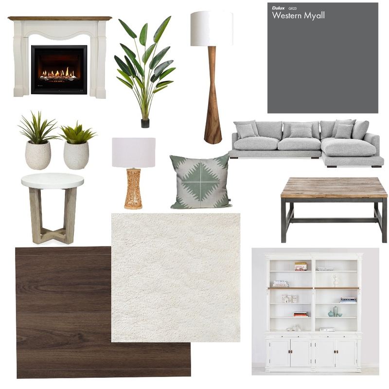 Rustic Living room Mood Board by RuskaB on Style Sourcebook