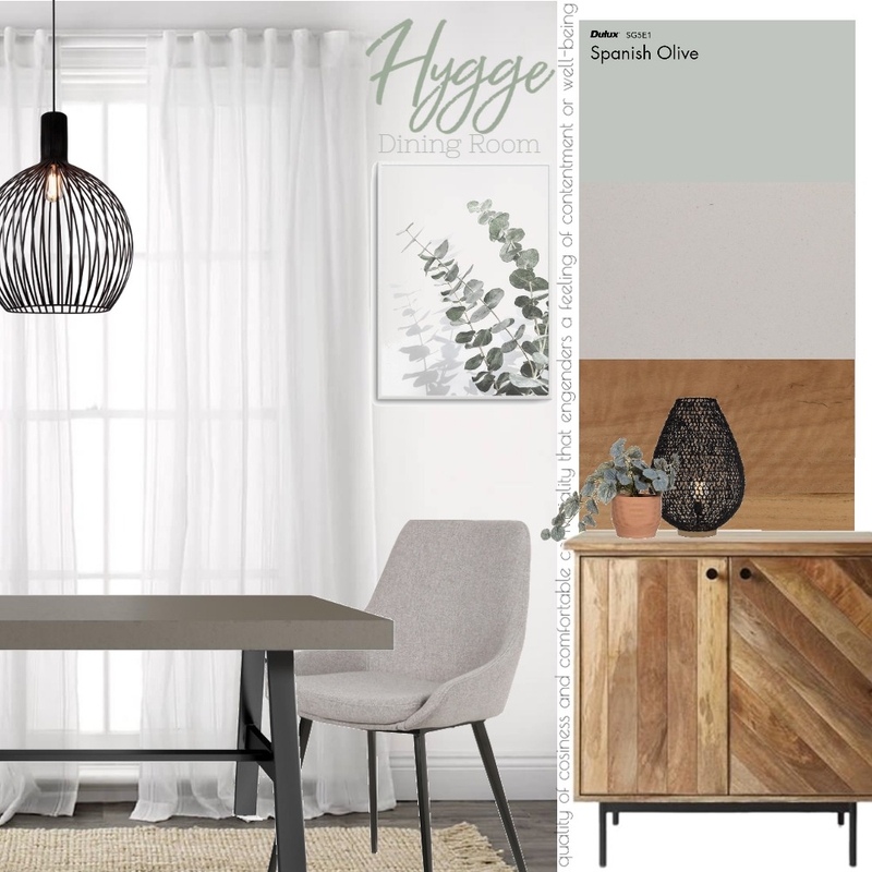 Hygge Dining Room Mood Board by Our Home in the Trees on Style Sourcebook
