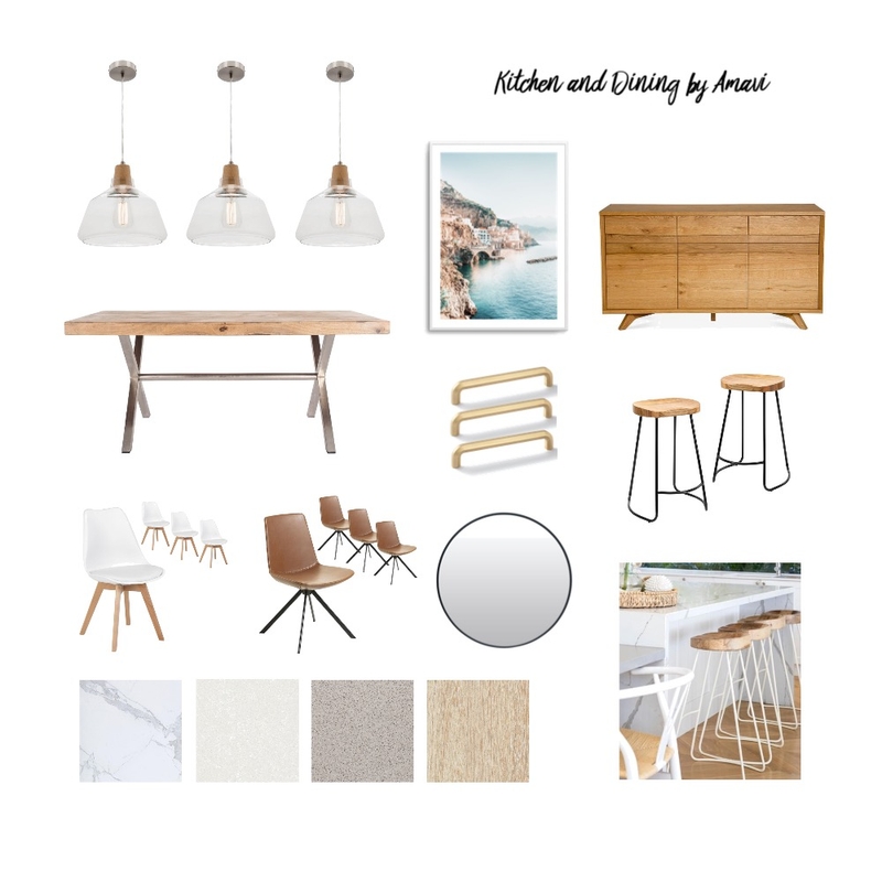 Living and Dining by Amavi Interior Design Mood Board by AMAVI INTERIOR DESIGN on Style Sourcebook