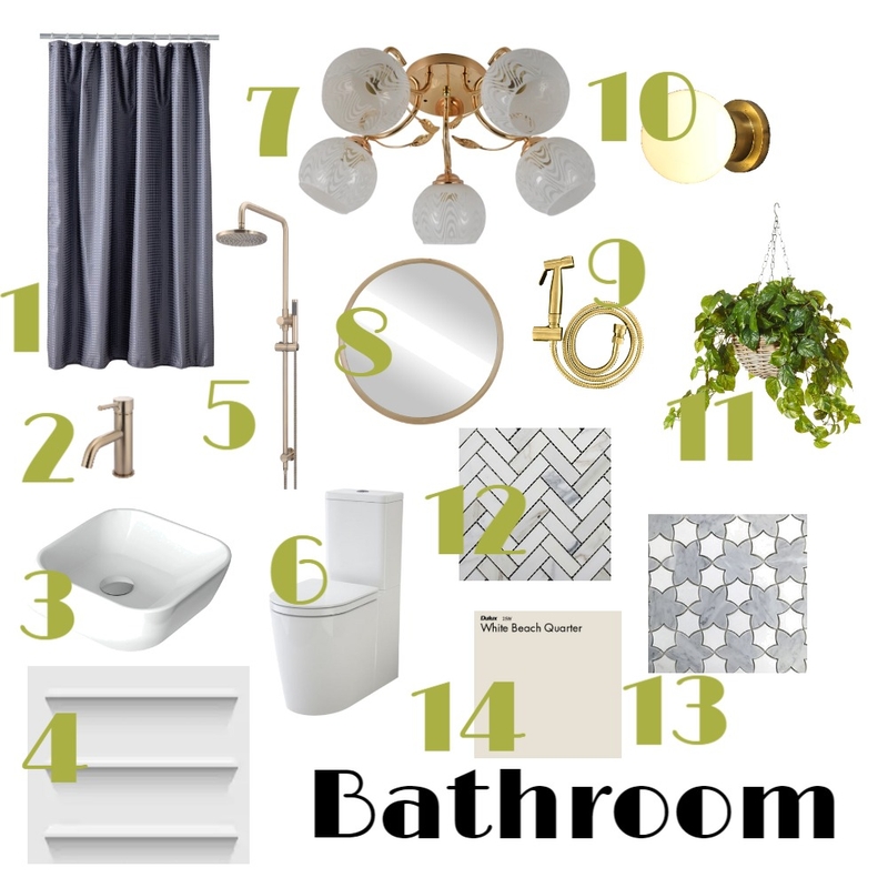 Bathroom Mood Board by Alonica_Abad on Style Sourcebook