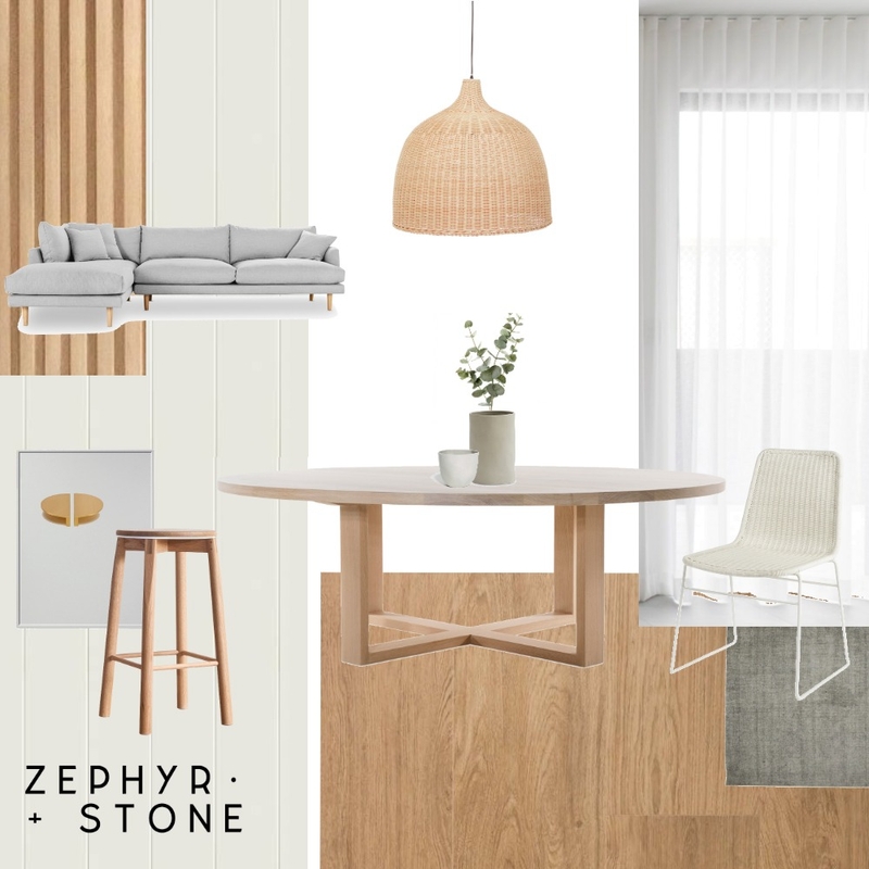 Coastal Dining Room Mood Board by Zephyr + Stone on Style Sourcebook