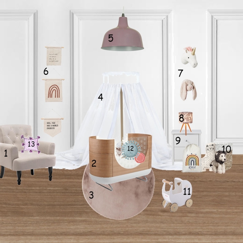 Modern Babies Room Mood Board by Designer on Style Sourcebook