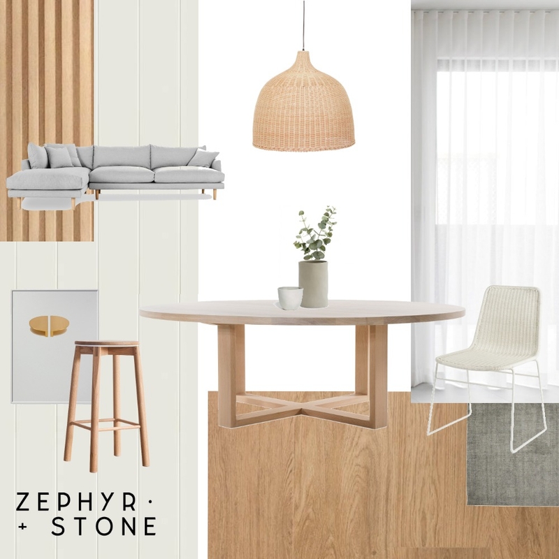 Classic Coastal Dining Room Mood Board by Zephyr + Stone on Style Sourcebook