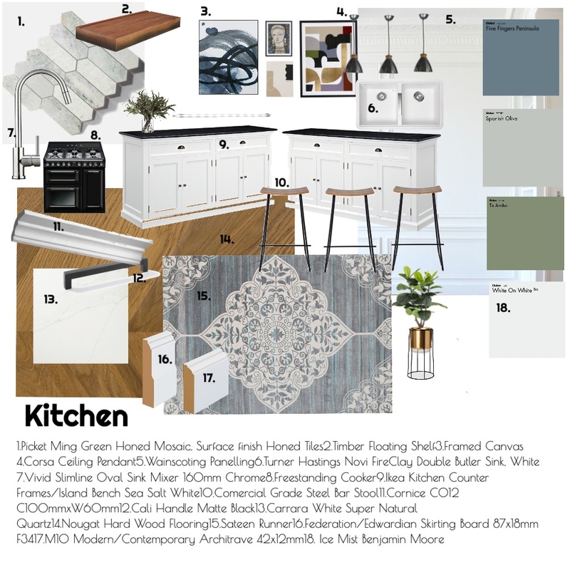 kitchen Mood Board by emdickson on Style Sourcebook