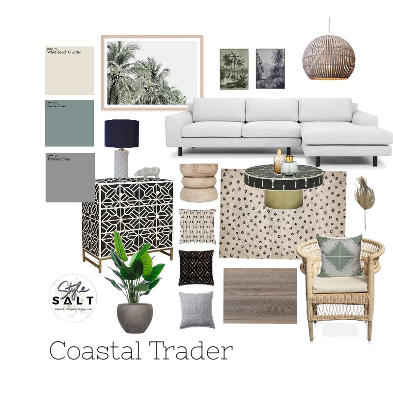 Coastal Trader Mood Board by Style SALT on Style Sourcebook