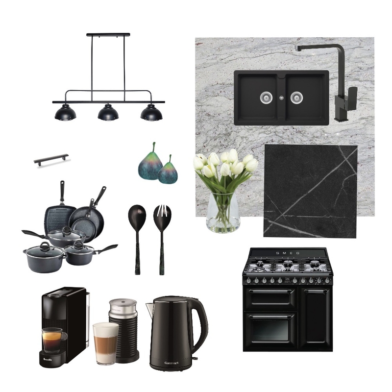 Kitchen_black Mood Board by M.Design on Style Sourcebook