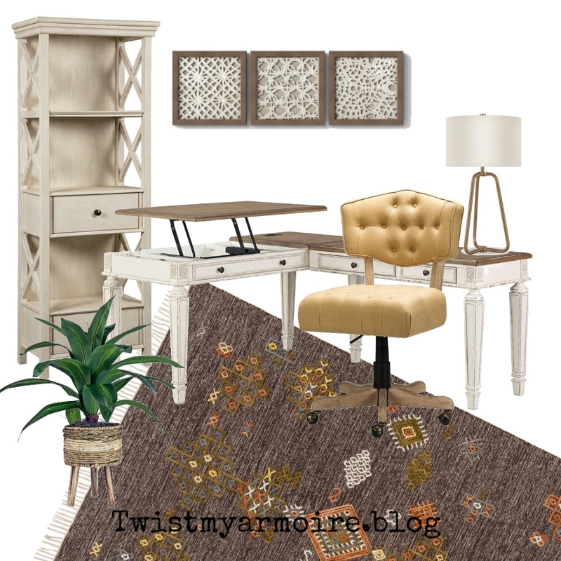 brown & tan office Mood Board by Twist My Armoire on Style Sourcebook