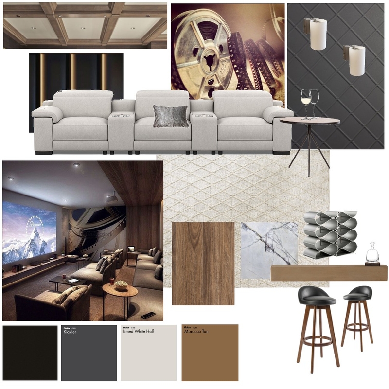 Contemporary media room Mood Board by gmavris on Style Sourcebook