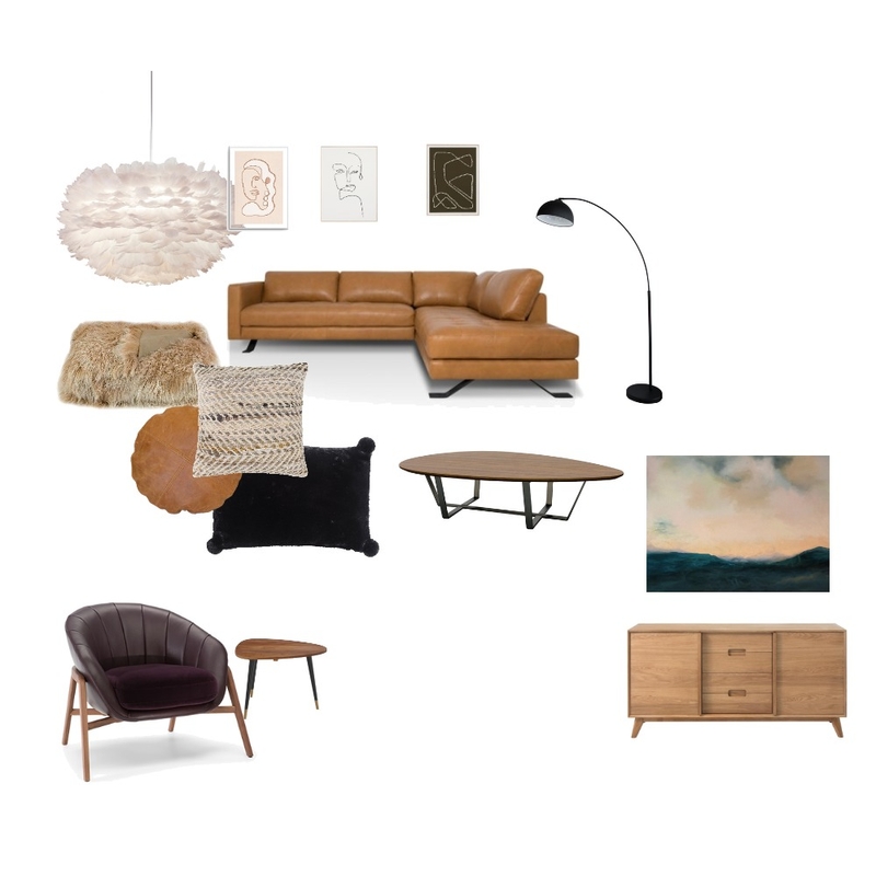 Mid Century Modern Mood Board by Bernadette Crome on Style Sourcebook