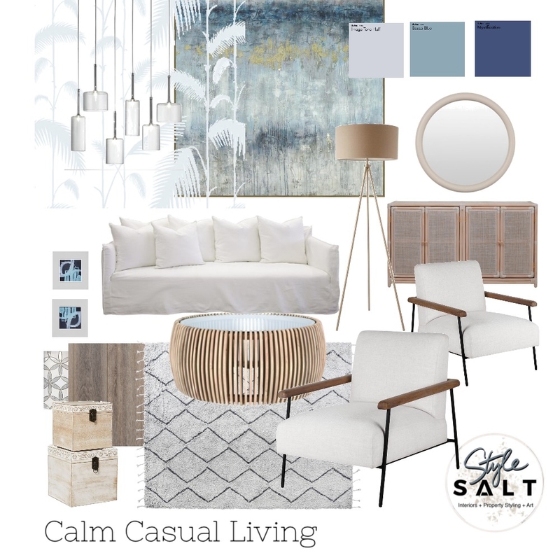 Calm Casual Living - RM:D Mood Board by Style SALT on Style Sourcebook