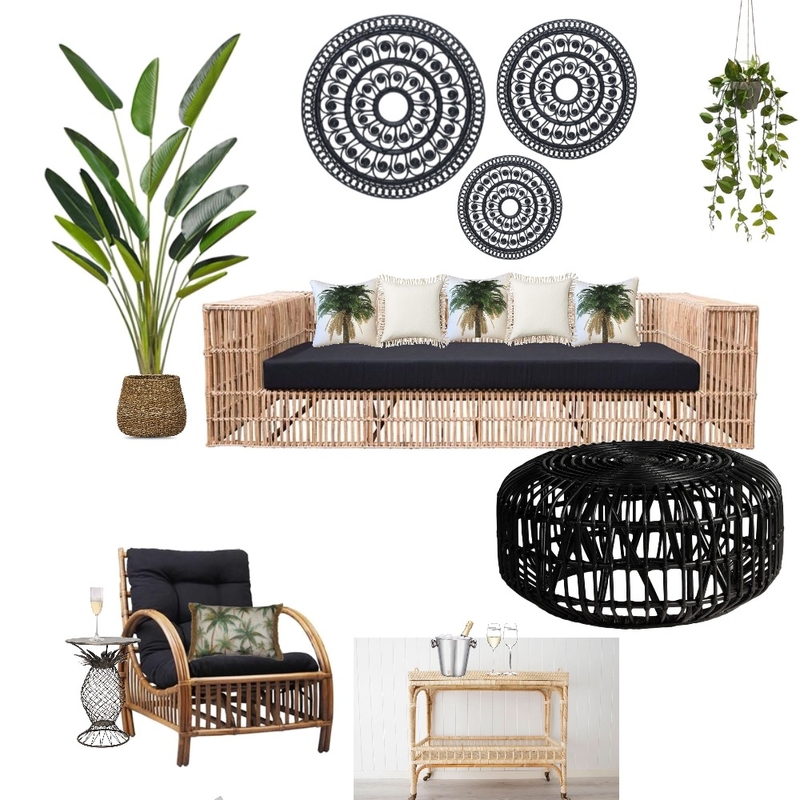 Tropical indoor/outdoor Mood Board by Simplestyling on Style Sourcebook