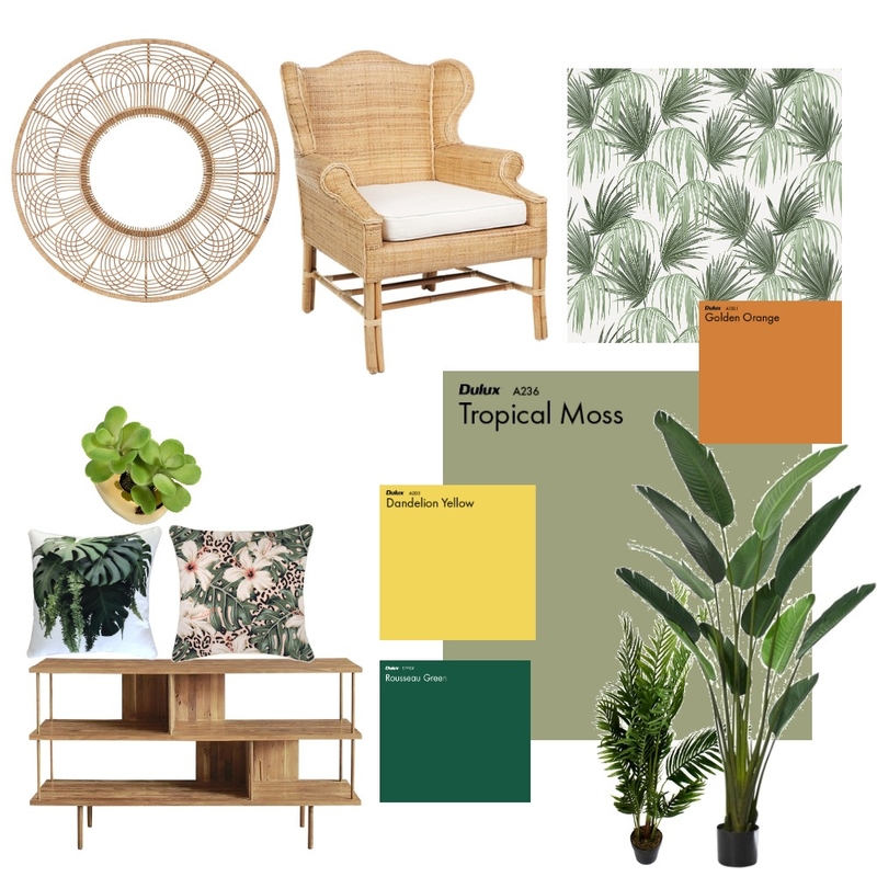 Tropical Mood Board by undefined on Style Sourcebook