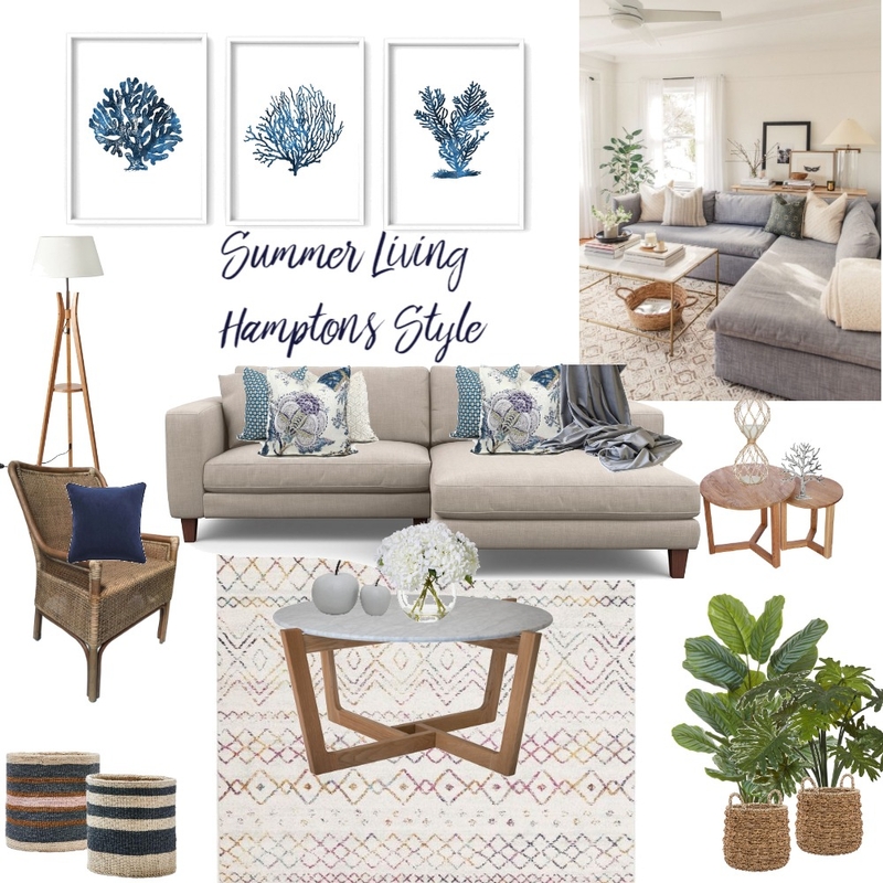 Summer Living Mood Board by Complete Harmony Interiors on Style Sourcebook