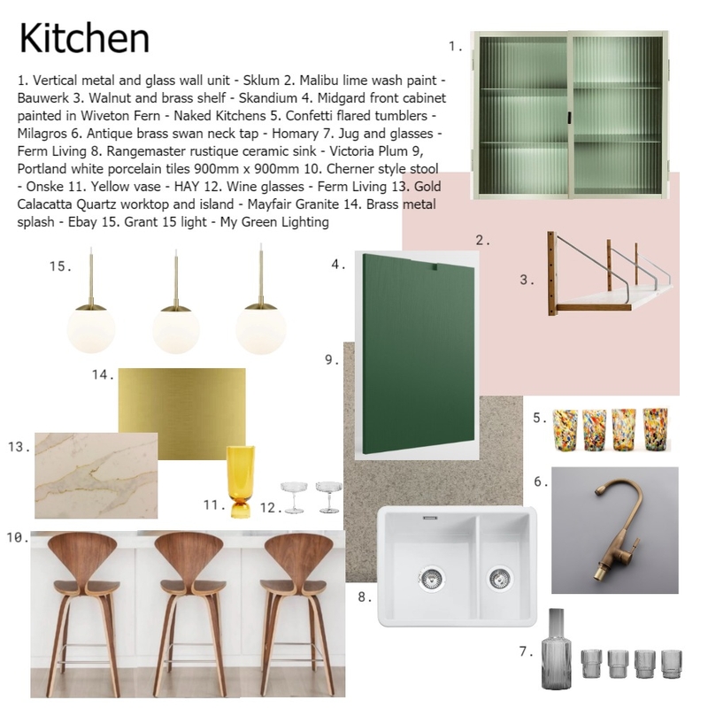 Mod 9 Kitchen Mood Board by ElsPar on Style Sourcebook