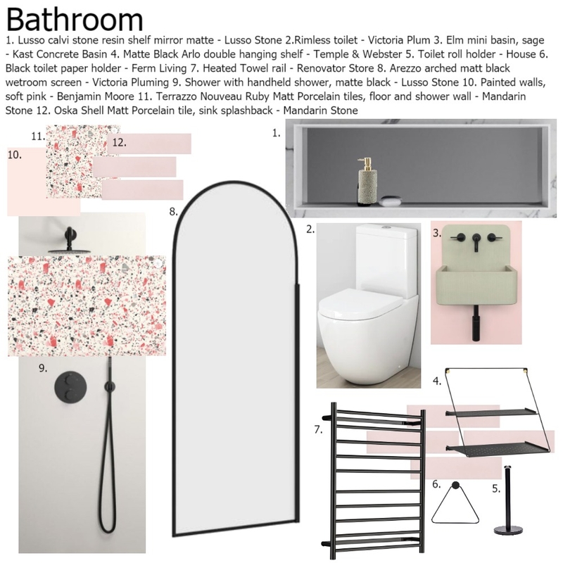 Mod 9 Bathroom Mood Board by ElsPar on Style Sourcebook