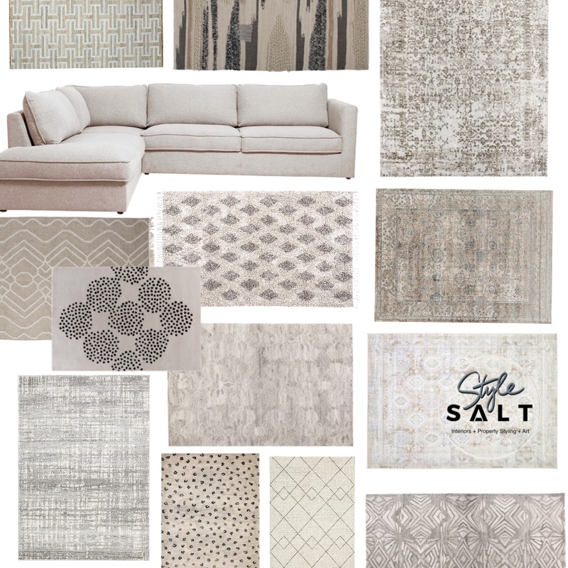 Neutral Rugs - Beige Grey tones Mood Board by Style SALT on Style Sourcebook