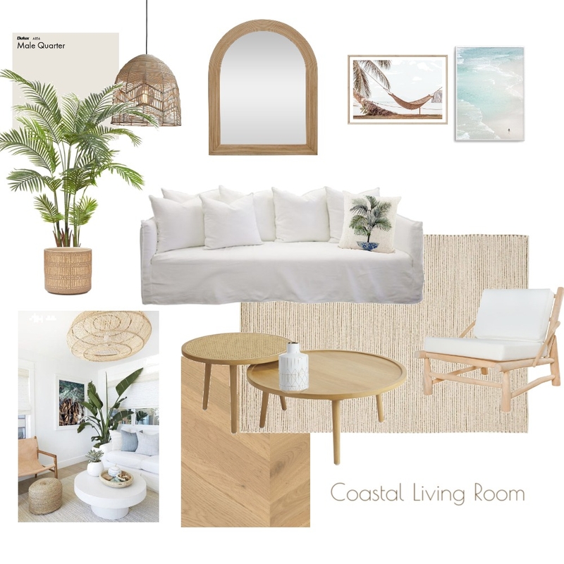 Coastal Living Room Mood Board by MEJTrojanek15 on Style Sourcebook