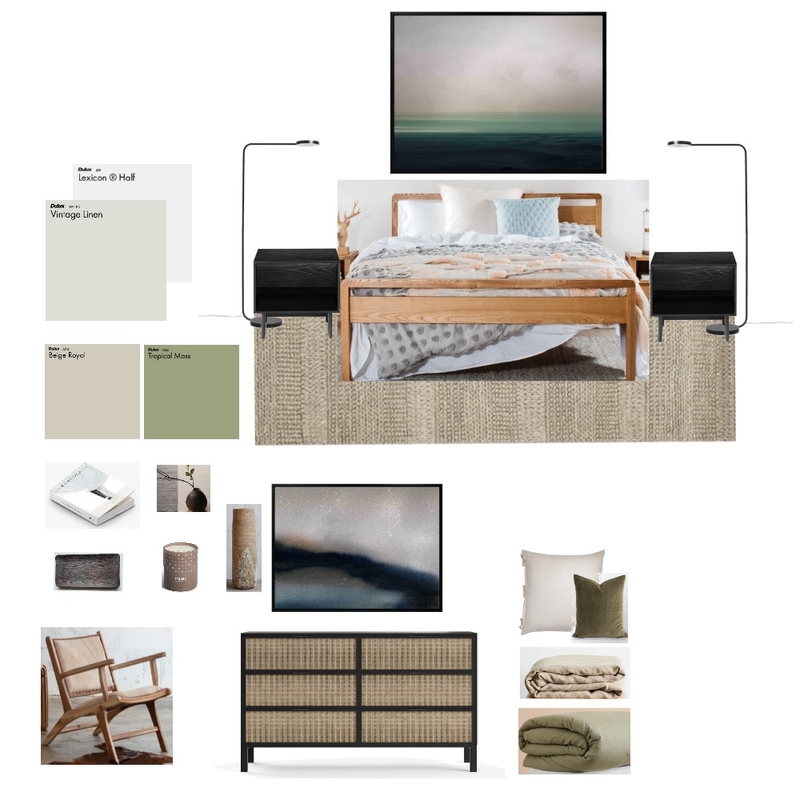master bedroom japandi 2021 part B Mood Board by Koto Designs on Style Sourcebook