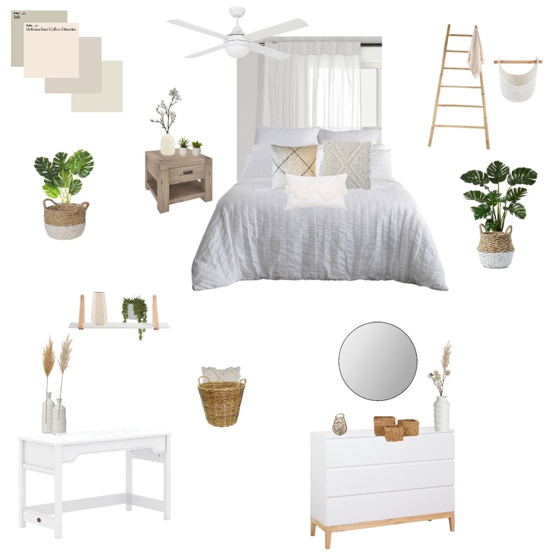 Bohemian Bedroom Mood Board by marybella on Style Sourcebook