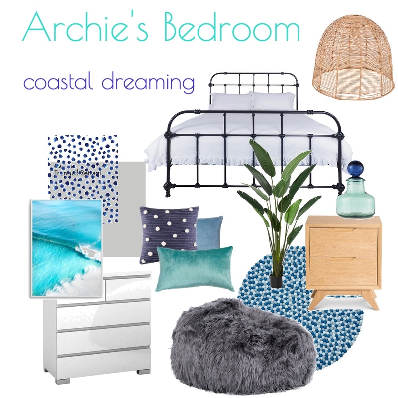 Archie bedroom Mood Board by Arch&Oak Creative on Style Sourcebook