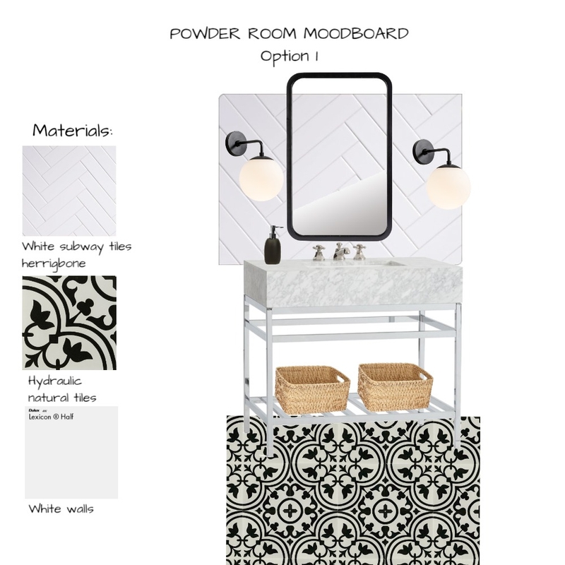 wow powder room 1 Mood Board by estudiolacerra on Style Sourcebook