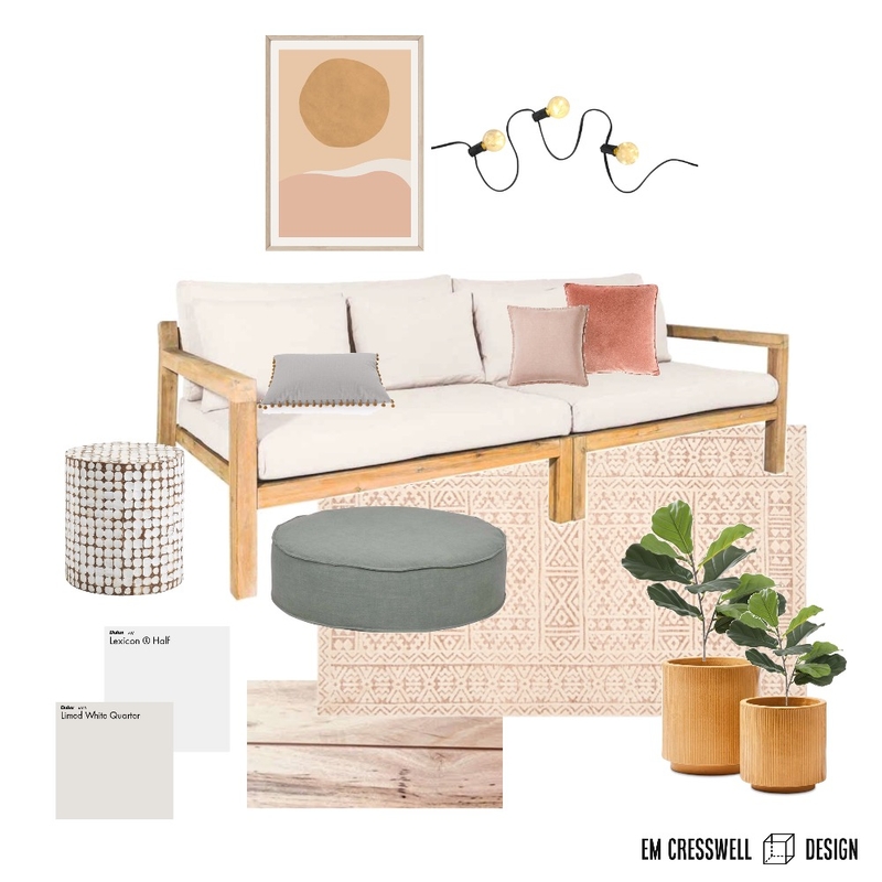 Eden Deck Mood Board by EM CRESSWELL DESIGN on Style Sourcebook