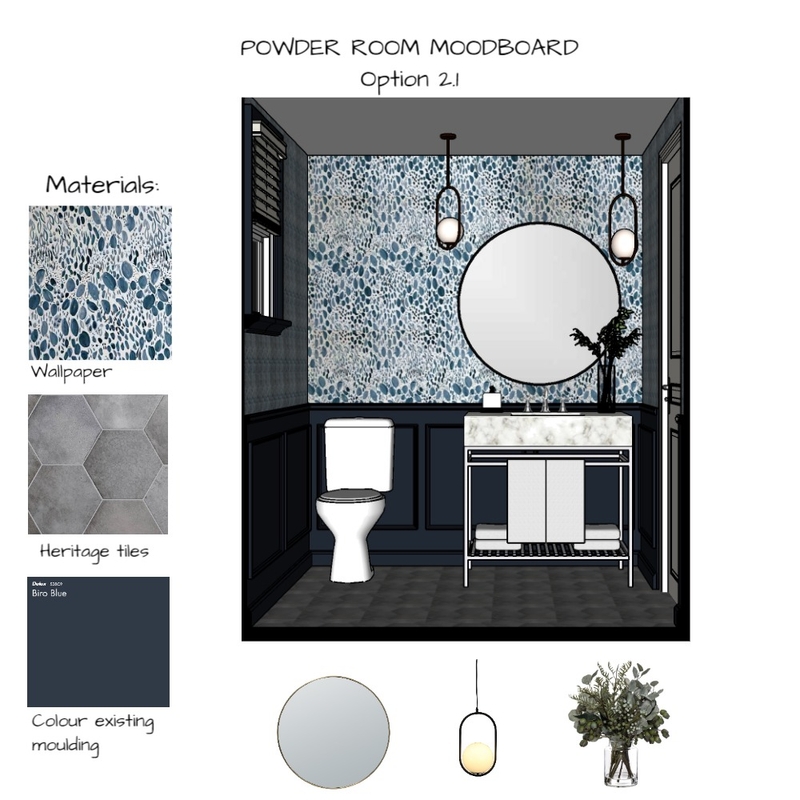 wow powder room 2.1 Mood Board by estudiolacerra on Style Sourcebook