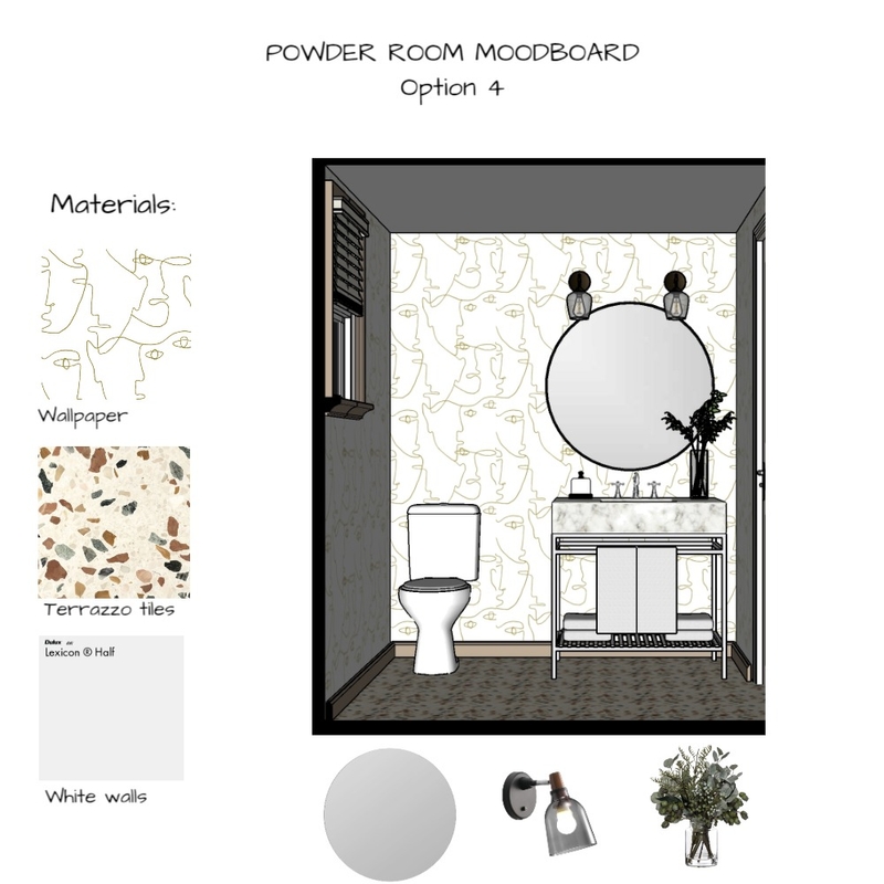 wow powder room 4 Mood Board by estudiolacerra on Style Sourcebook