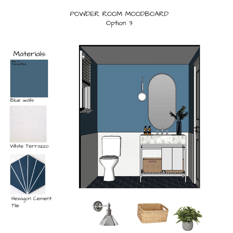 wow powder room 3 Mood Board by estudiolacerra on Style Sourcebook