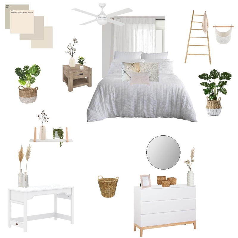 Bohemian Bedroom Mood Board by marybella on Style Sourcebook