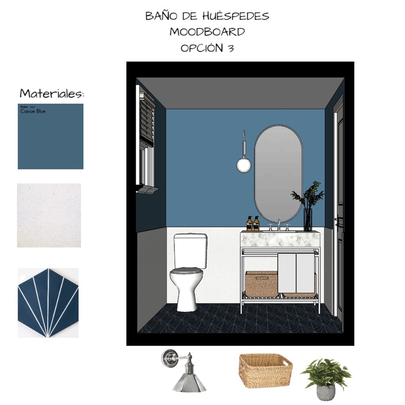 wow powder room 3 sp Mood Board by estudiolacerra on Style Sourcebook