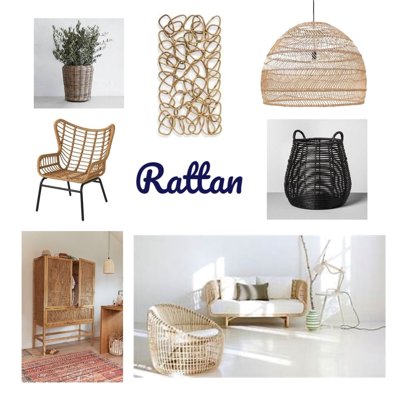 rattan Mood Board by csilla85 on Style Sourcebook