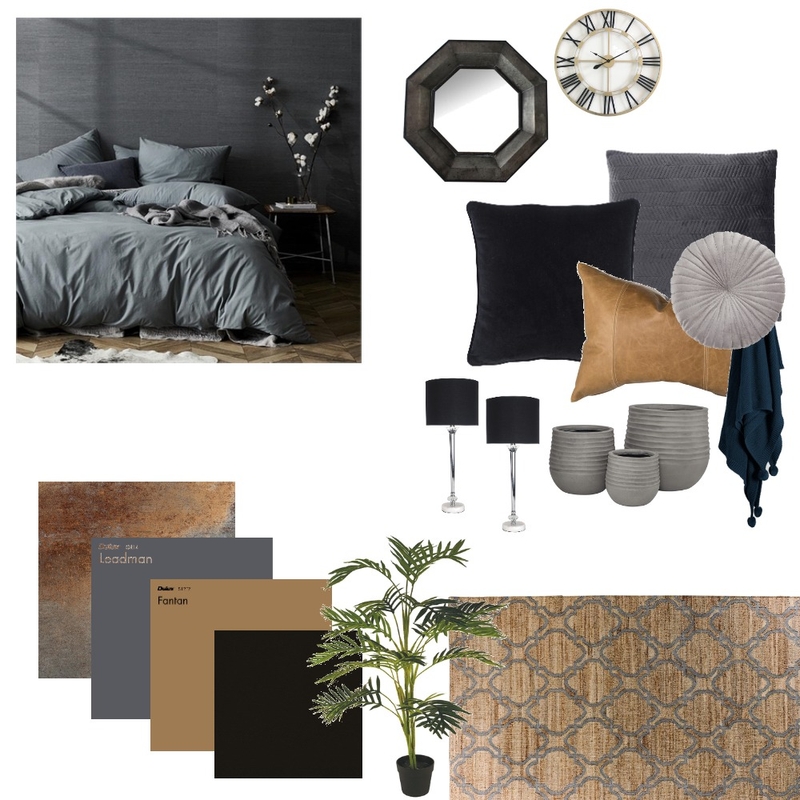 Rustic Grey Mood Board by Ariella Goldfinch on Style Sourcebook