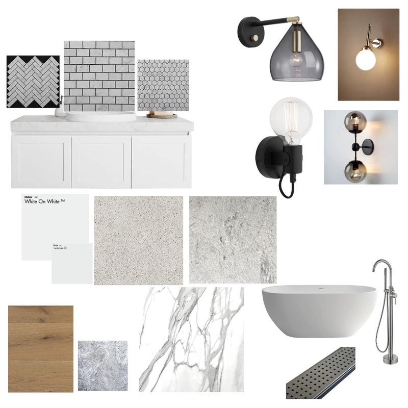 Classic bathroom Interior Design Mood Board by LeesaK