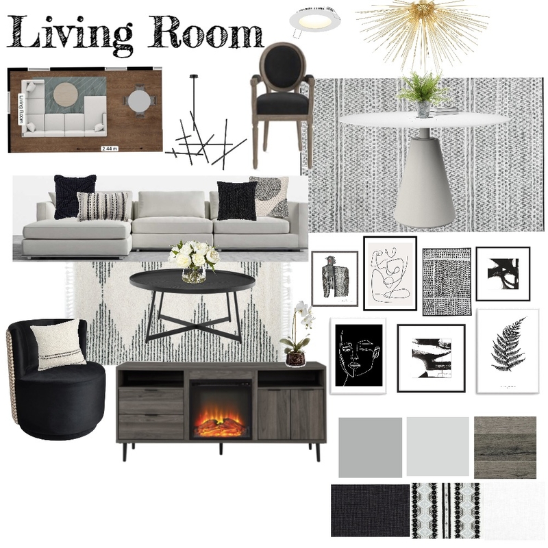 Living Room Mood Board by ericahayes on Style Sourcebook