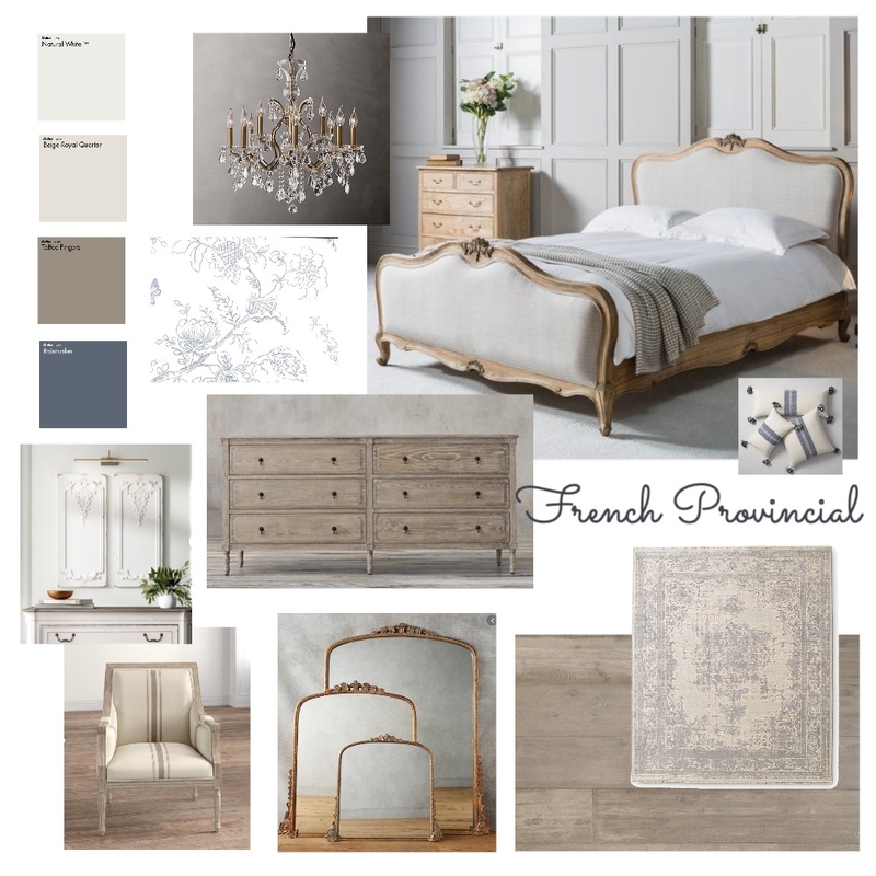 French Provincial Mood Board by Kaleighisabelle on Style Sourcebook